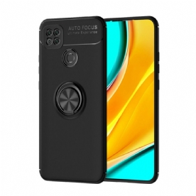 Hoesje voor Xiaomi Redmi 9C Draaiende Ring