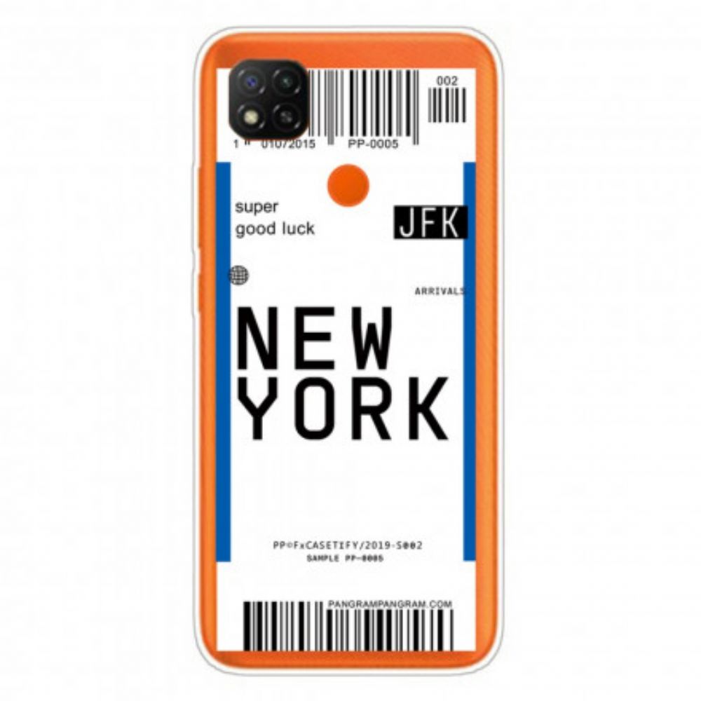 Hoesje voor Xiaomi Redmi 9C Ga Naar New York