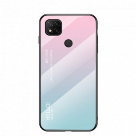 Hoesje voor Xiaomi Redmi 9C Hallo Gehard Glas