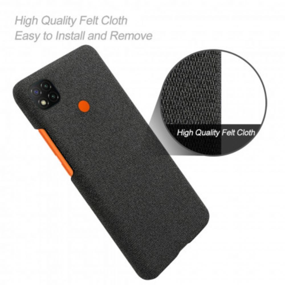 Hoesje voor Xiaomi Redmi 9C Ksq Chique Stof