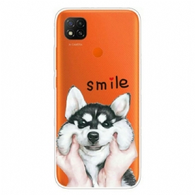 Hoesje voor Xiaomi Redmi 9C Lach Hond