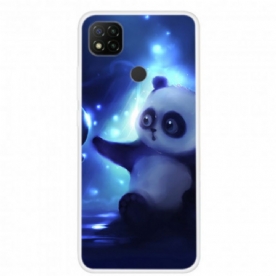 Hoesje voor Xiaomi Redmi 9C Panda In De Ruimte