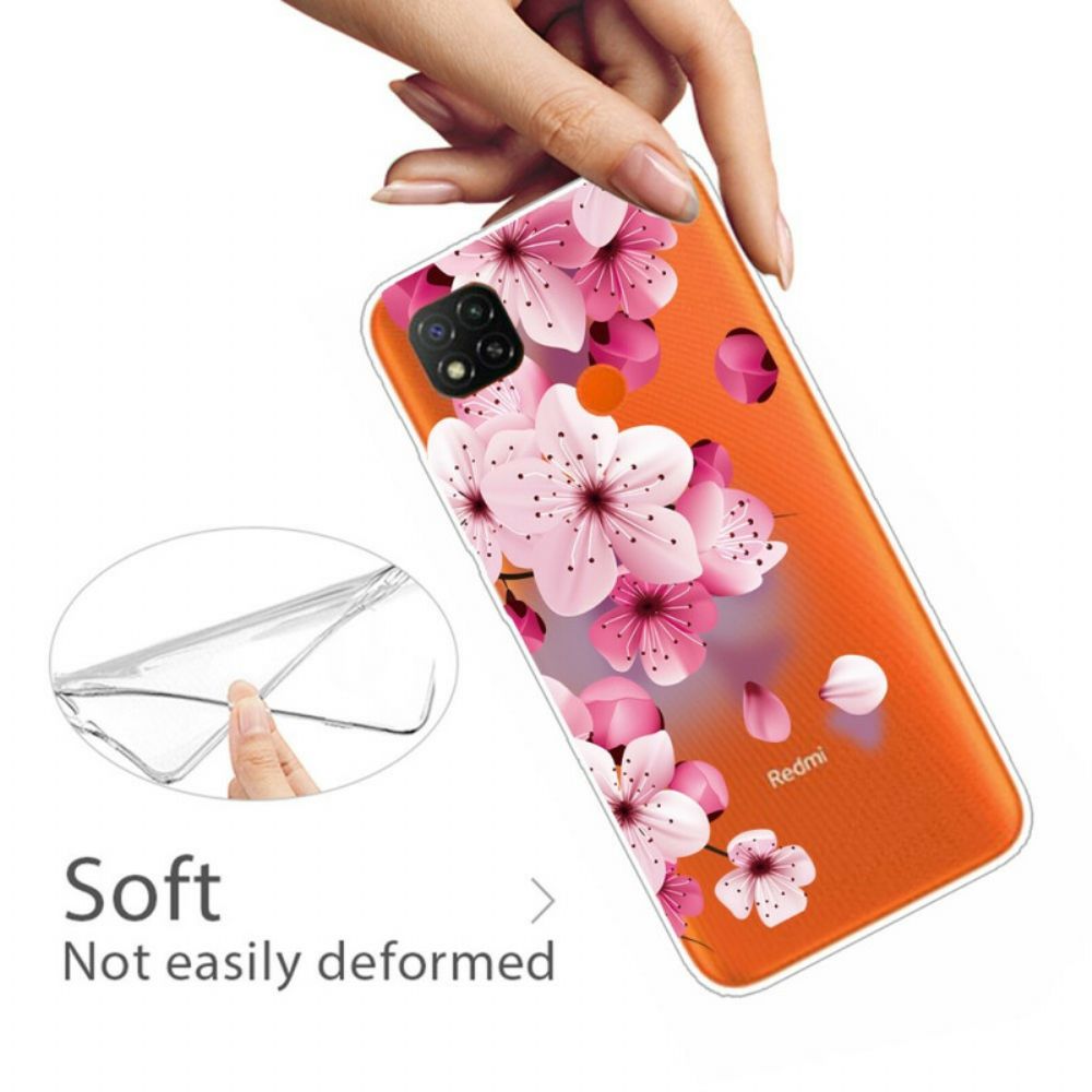 Hoesje voor Xiaomi Redmi 9C Premium Bloemen