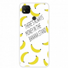 Hoesje voor Xiaomi Redmi 9C Transparant Bananengeld