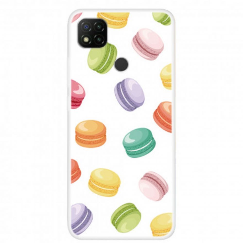 Hoesje voor Xiaomi Redmi 9C Zoete Macarons