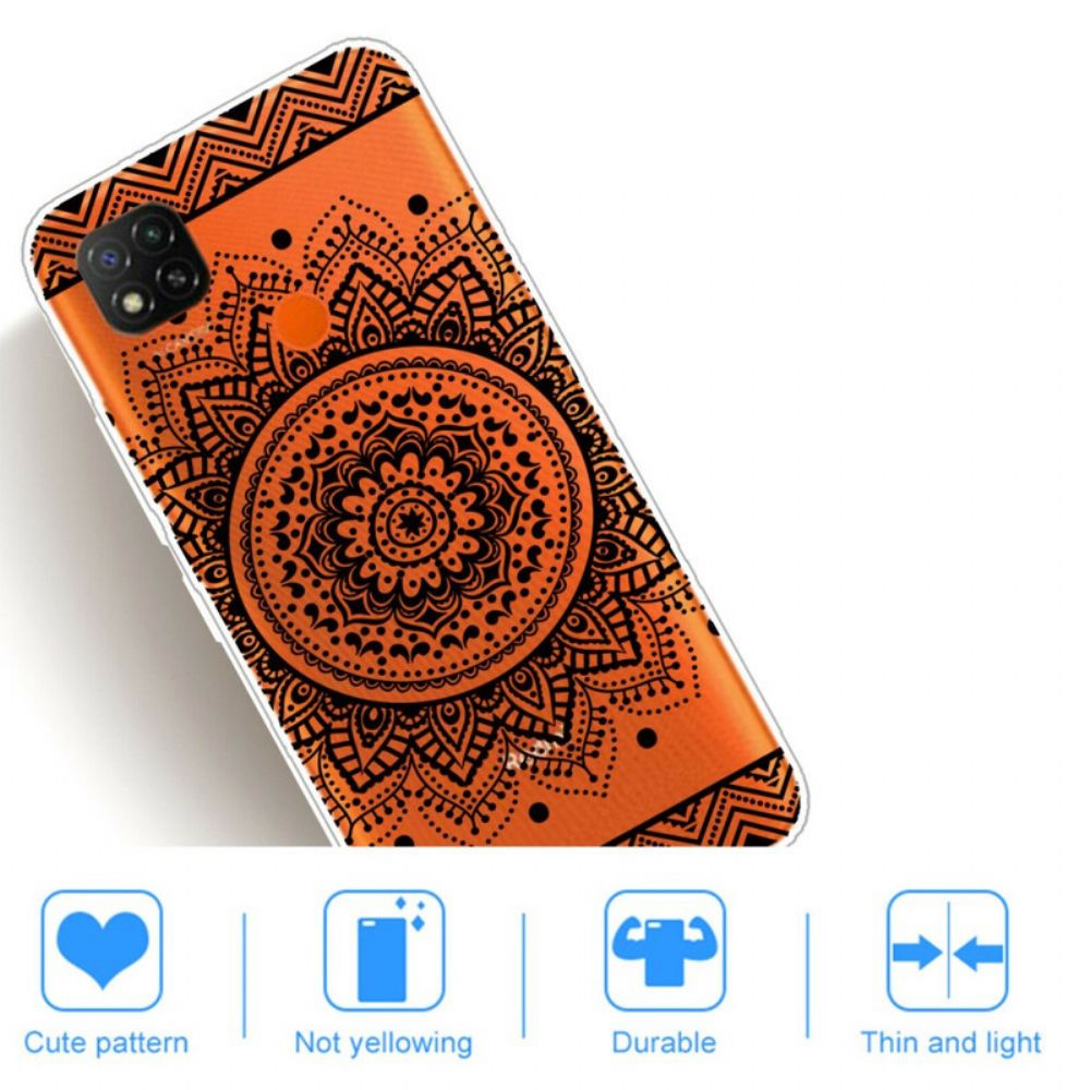 Telefoonhoesje voor Xiaomi Redmi 9C Mooie Mandala