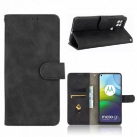 Leren Hoesje voor Moto G9 Power Zachtheid