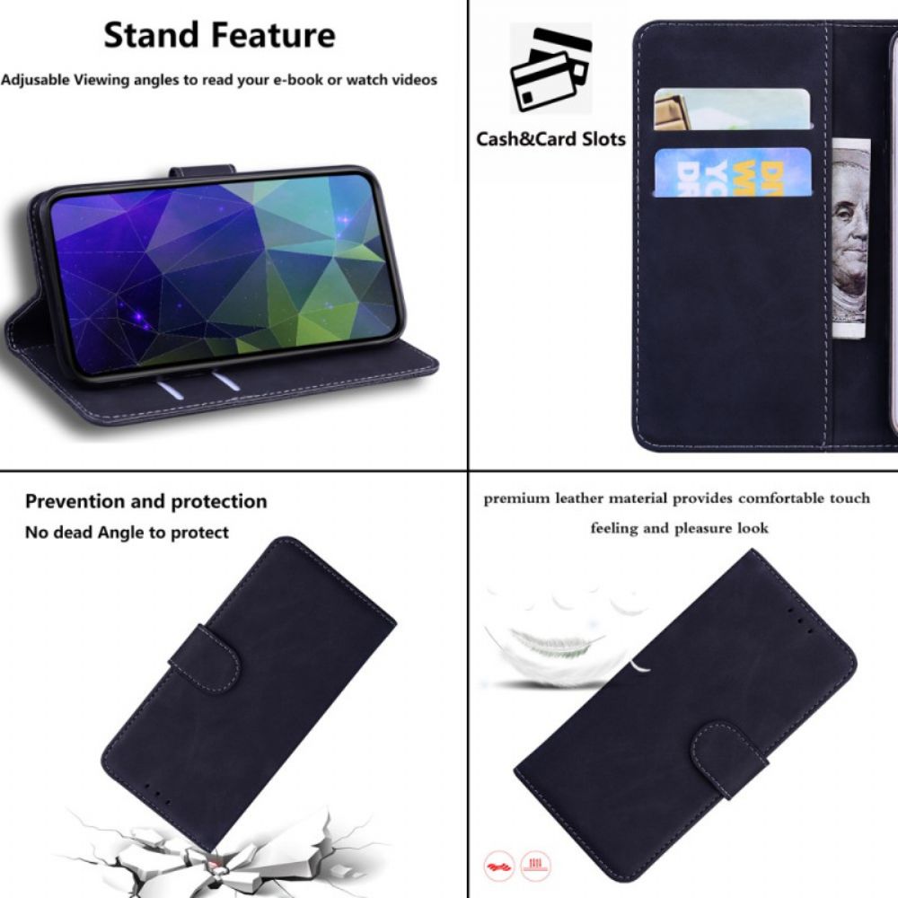 Flip Case Leren Realme 12 Pro / 12 Pro Plus Leereffect