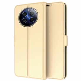 Flip Case Leren Realme 12 Pro / 12 Pro Plus Ultrafijn