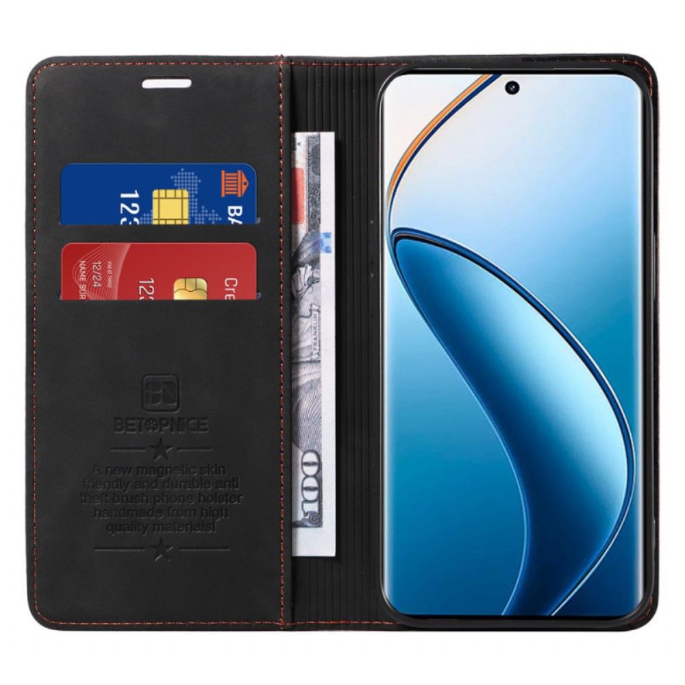 Folio-hoesje Realme 12 Pro / 12 Pro Plus Betopnice Rfid-blokkeerportemonnee Bescherming Hoesje