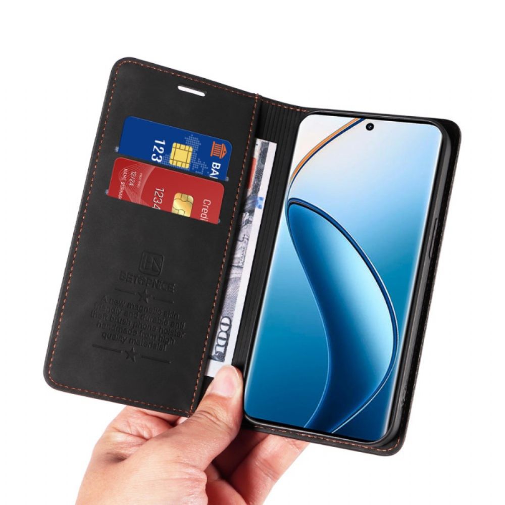 Folio-hoesje Realme 12 Pro / 12 Pro Plus Betopnice Rfid-blokkeerportemonnee Bescherming Hoesje