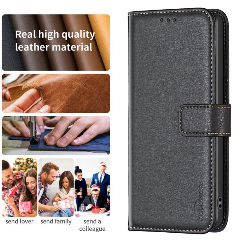 Folio-hoesje Realme 12 Pro / 12 Pro Plus Telefoonhoesje Klassieke Binfen Kleur