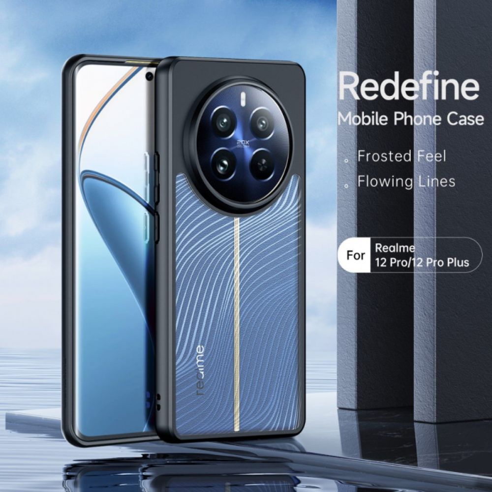 Hoesje Realme 12 Pro / 12 Pro Plus Aimo-serie Dux Ducis Bescherming Hoesje