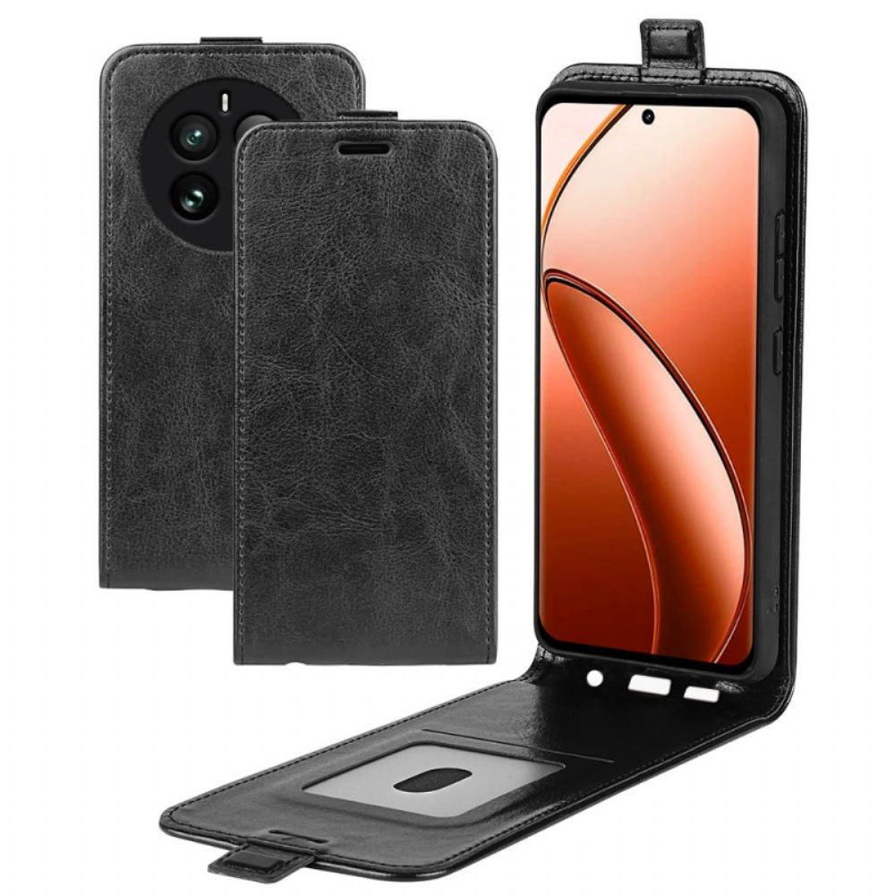 Leren Hoesje Voor Realme 12 Pro / 12 Pro Plus Verticale Klep