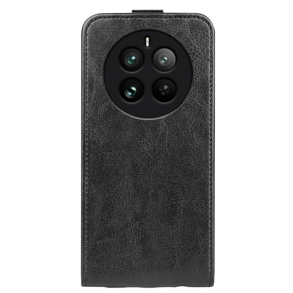 Leren Hoesje Voor Realme 12 Pro / 12 Pro Plus Verticale Klep