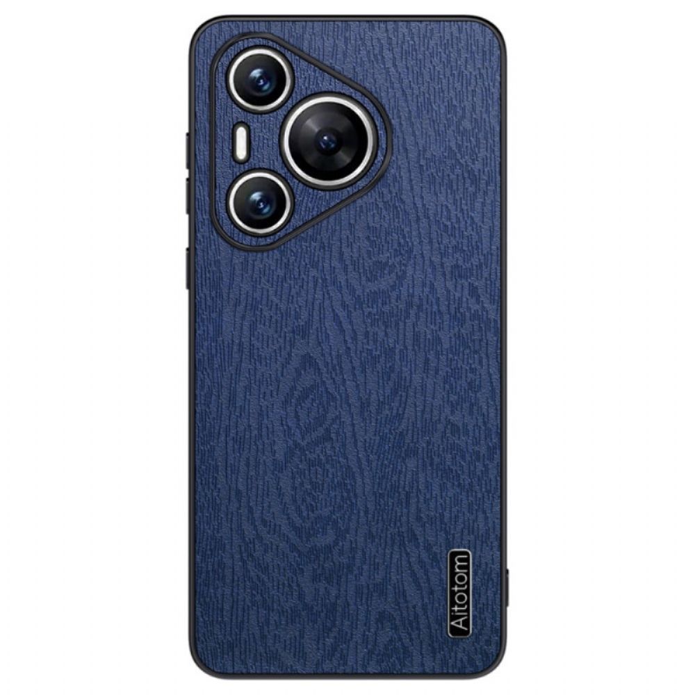 Hoesje Huawei Pura 70 Leertextuur