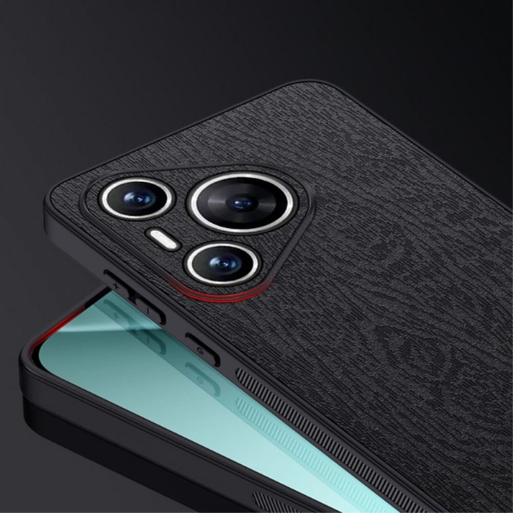 Hoesje Huawei Pura 70 Leertextuur