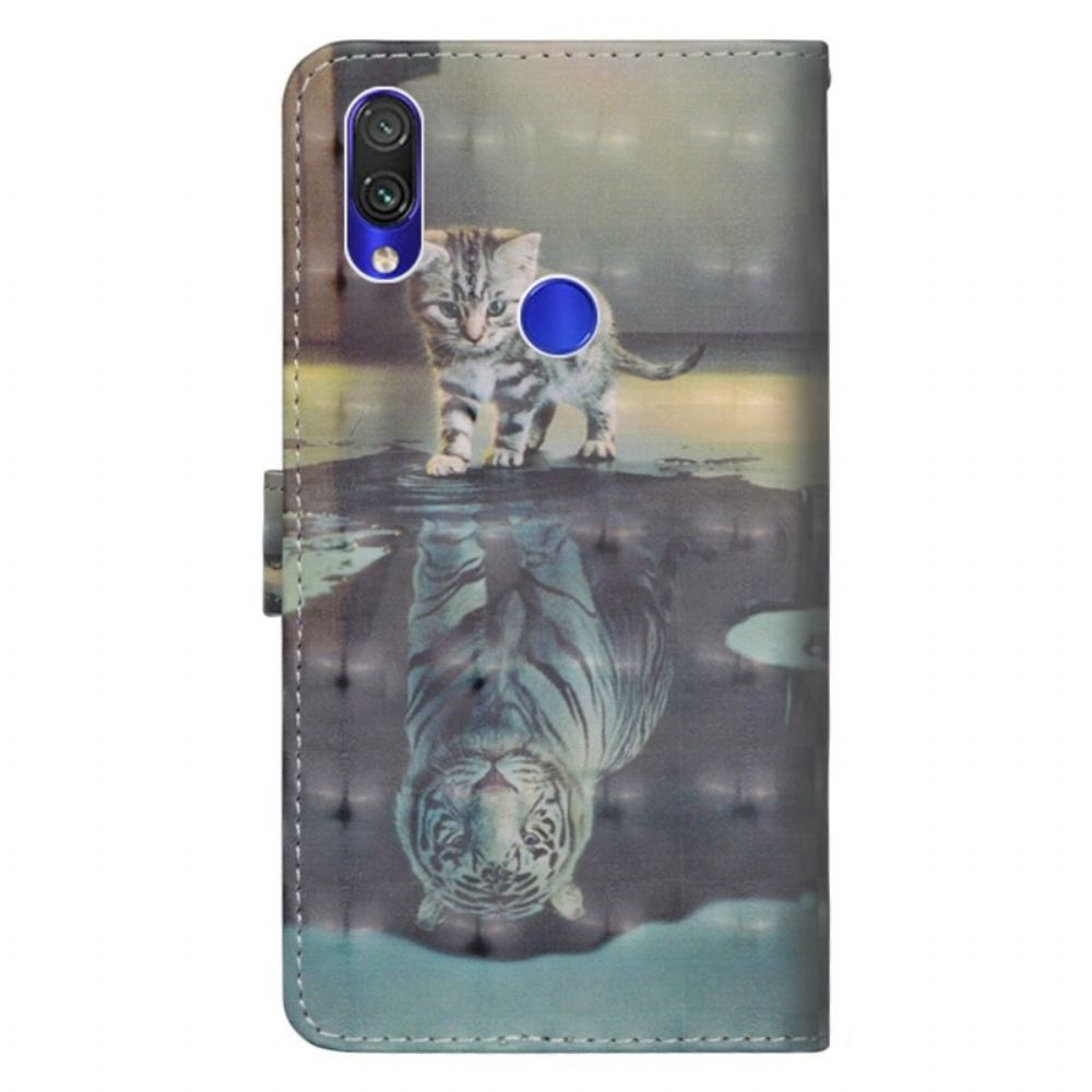 Flip Case voor Xiaomi Redmi Note 7 Ernest De Tijger