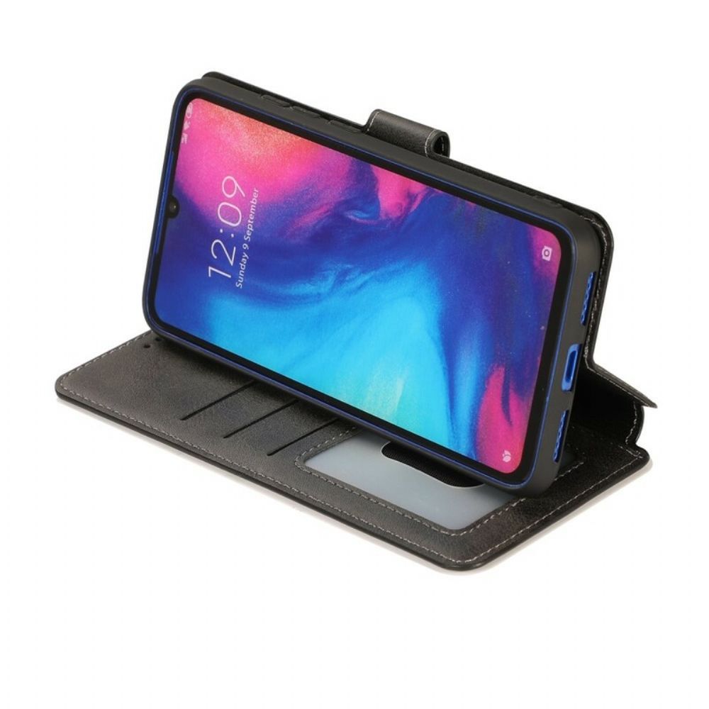 Flip Case voor Xiaomi Redmi Note 7 Extreem Leereffect