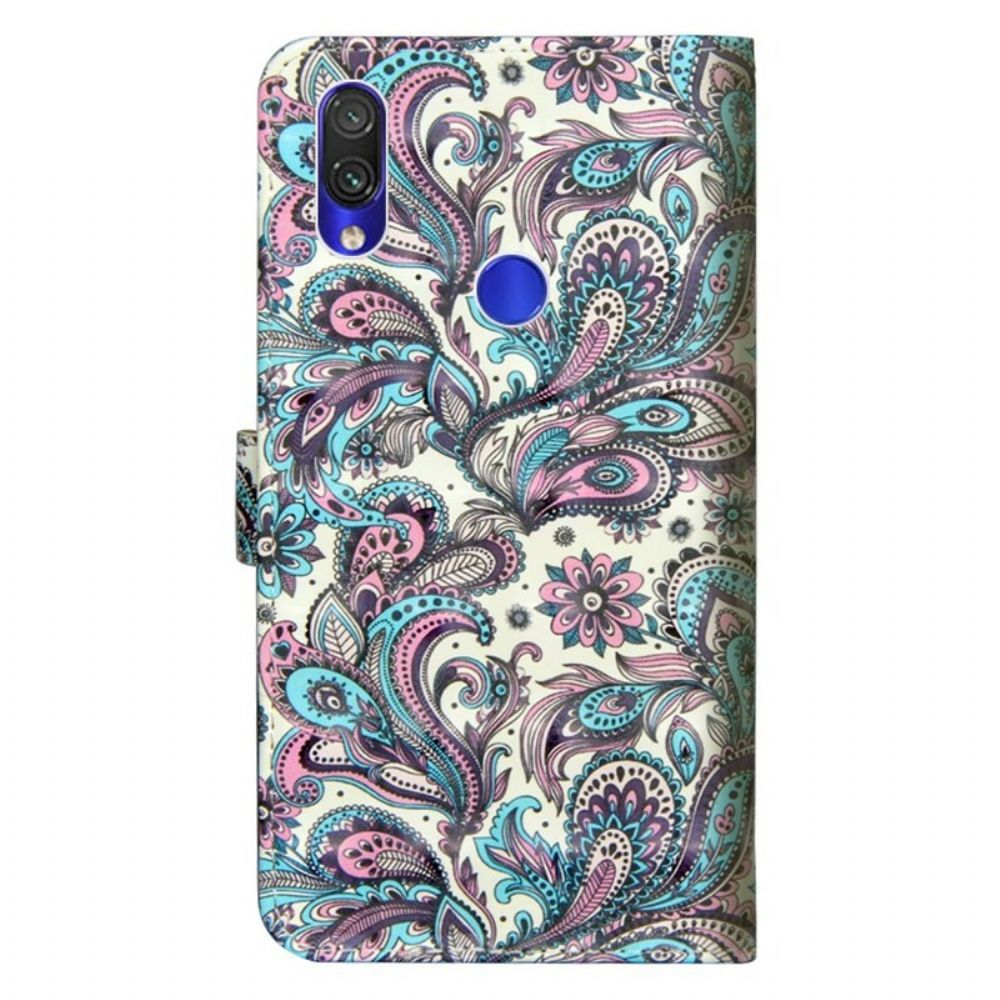 Folio-hoesje voor Xiaomi Redmi Note 7 Bloemen Patronen