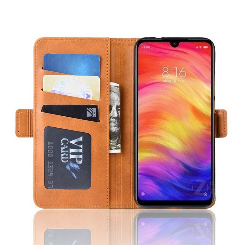 Folio-hoesje voor Xiaomi Redmi Note 7 Flip Case Dubbele Klep