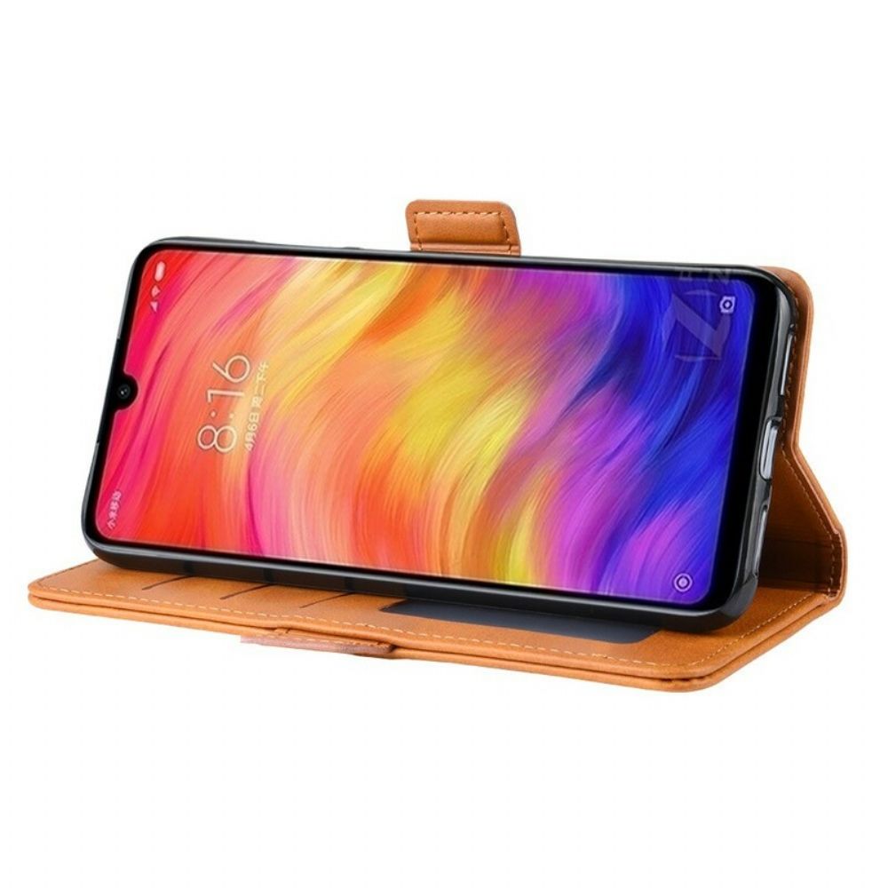 Folio-hoesje voor Xiaomi Redmi Note 7 Flip Case Dubbele Klep