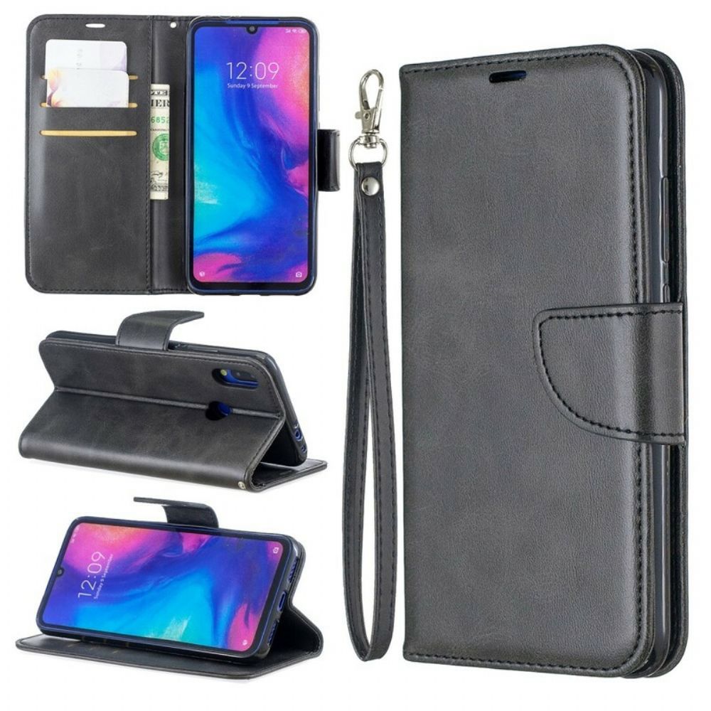 Folio-hoesje voor Xiaomi Redmi Note 7 Flip Case Gladde Schuine Klep