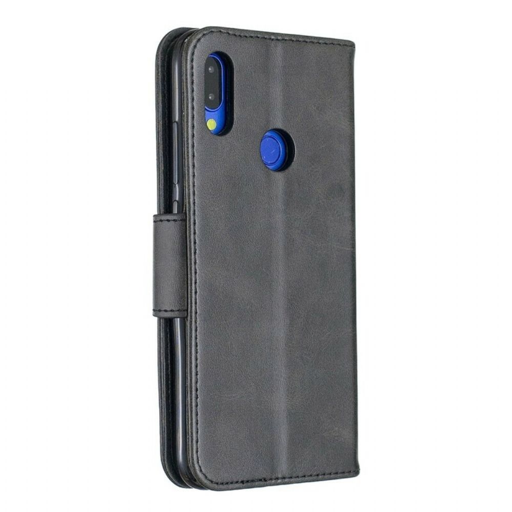 Folio-hoesje voor Xiaomi Redmi Note 7 Flip Case Gladde Schuine Klep