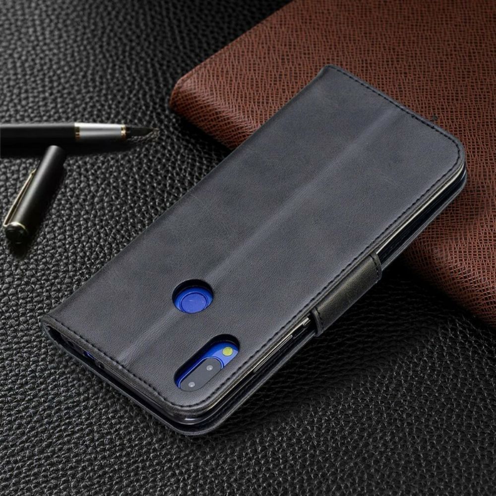 Folio-hoesje voor Xiaomi Redmi Note 7 Flip Case Gladde Schuine Klep