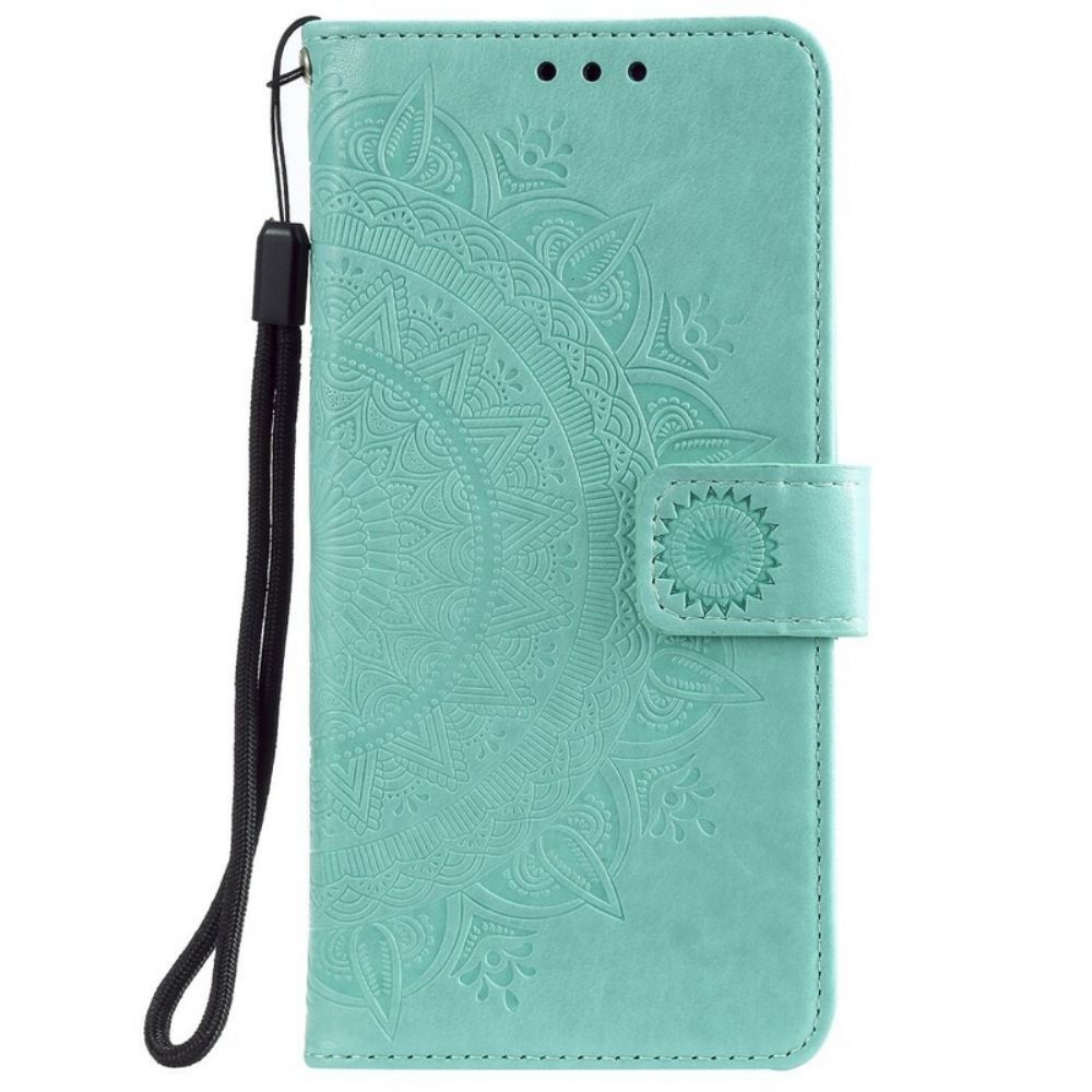 Folio-hoesje voor Xiaomi Redmi Note 7 Zon Mandala