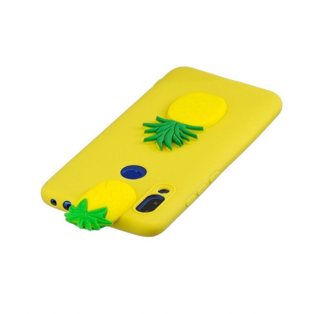 Hoesje voor Xiaomi Redmi Note 7 3d Ananas