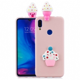 Hoesje voor Xiaomi Redmi Note 7 3d-cupcake