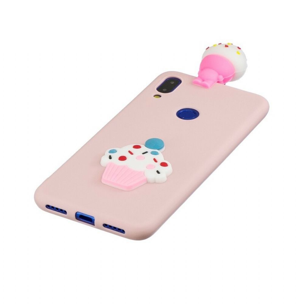 Hoesje voor Xiaomi Redmi Note 7 3d-cupcake