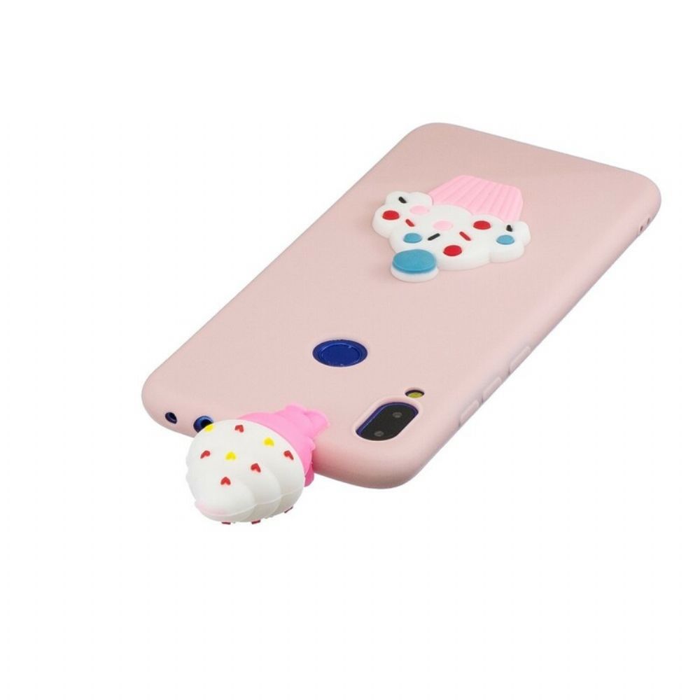 Hoesje voor Xiaomi Redmi Note 7 3d-cupcake