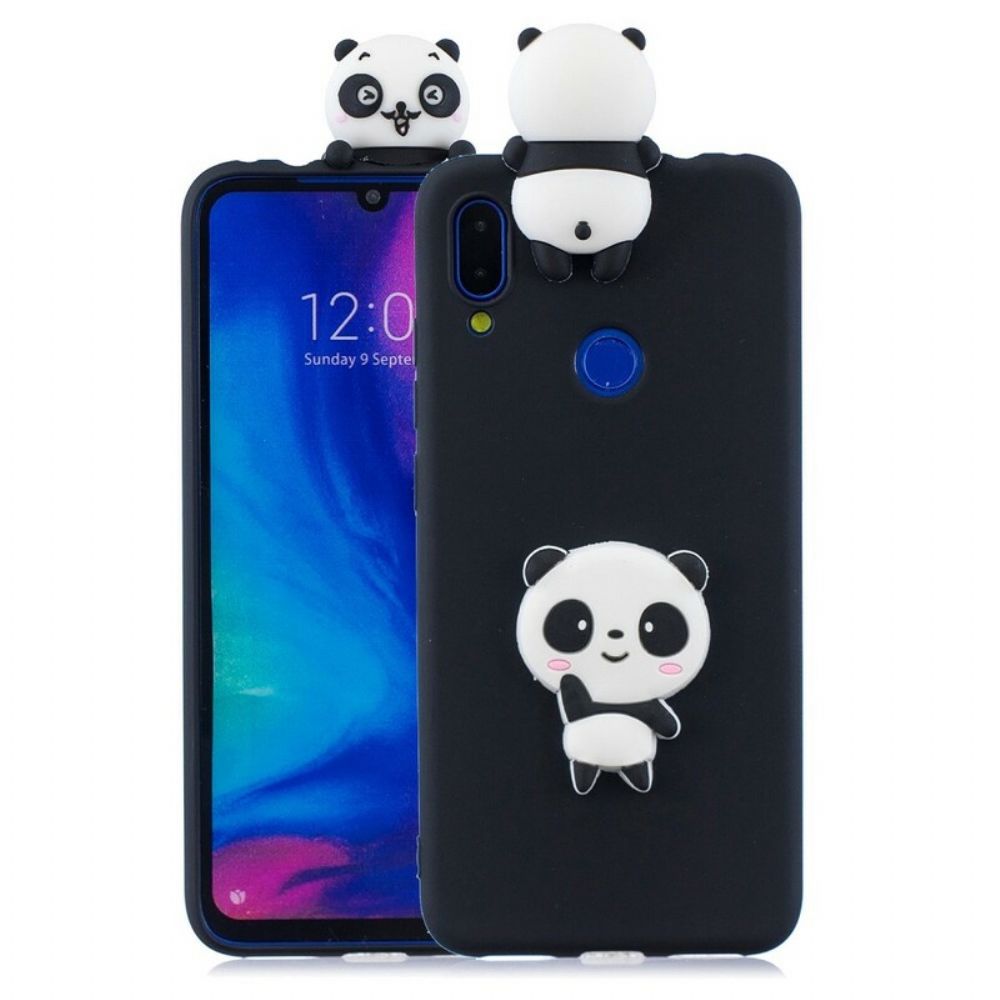 Hoesje voor Xiaomi Redmi Note 7 3d Mijn Panda