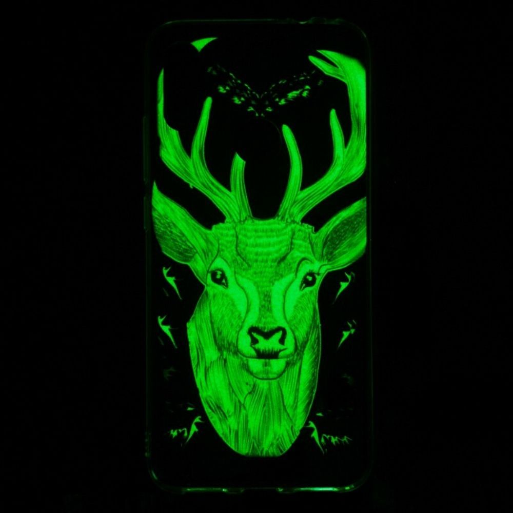 Hoesje voor Xiaomi Redmi Note 7 Fluorescerend Majestueus Hert