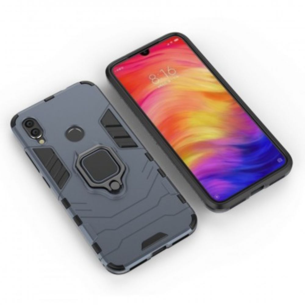 Hoesje voor Xiaomi Redmi Note 7 Resistente Ring