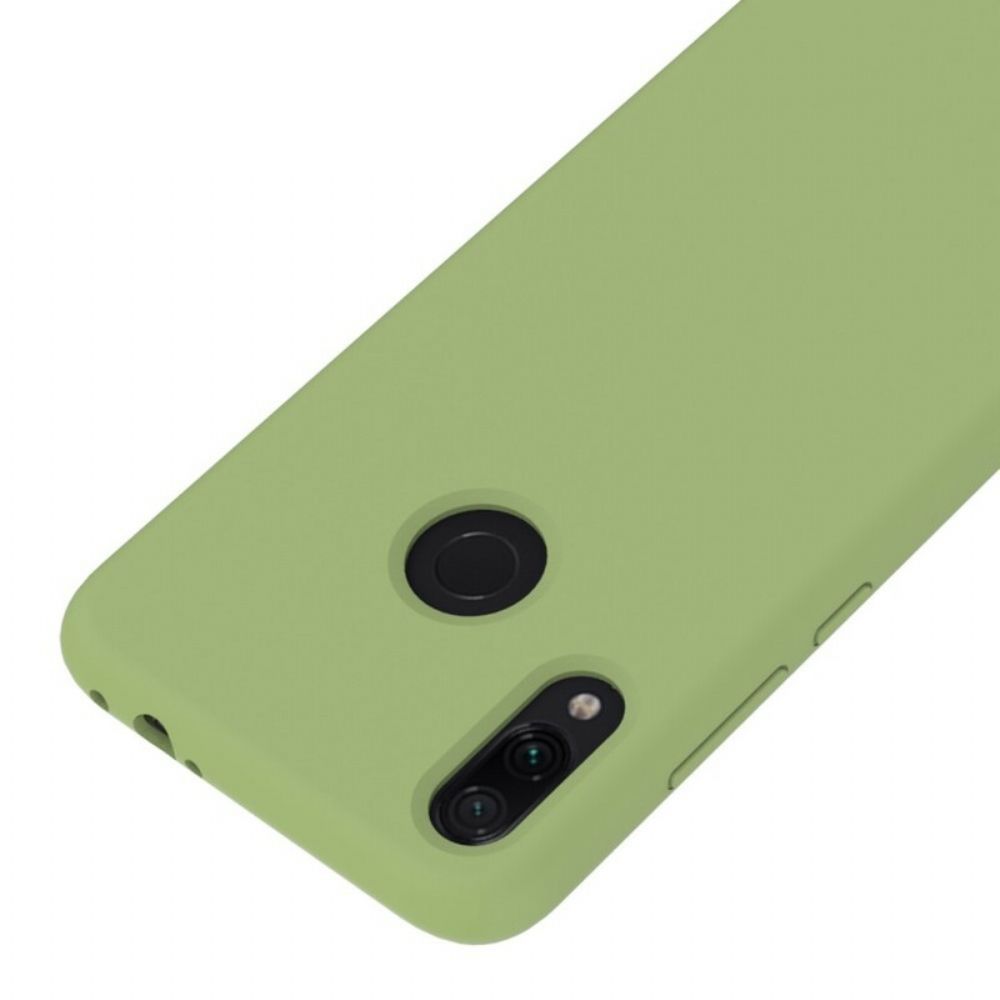 Hoesje voor Xiaomi Redmi Note 7 Siliconen Vloeistof