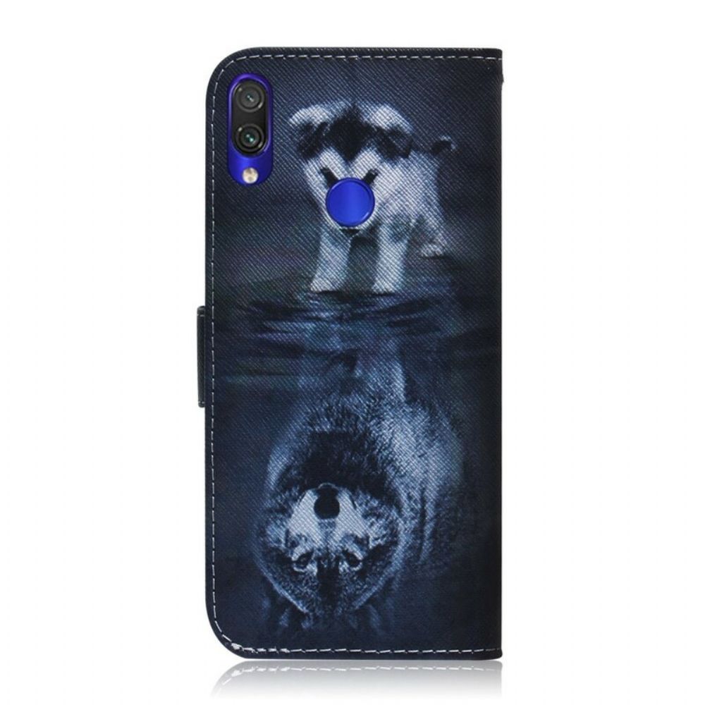 Leren Hoesje voor Xiaomi Redmi Note 7 Ernesto De Wolf