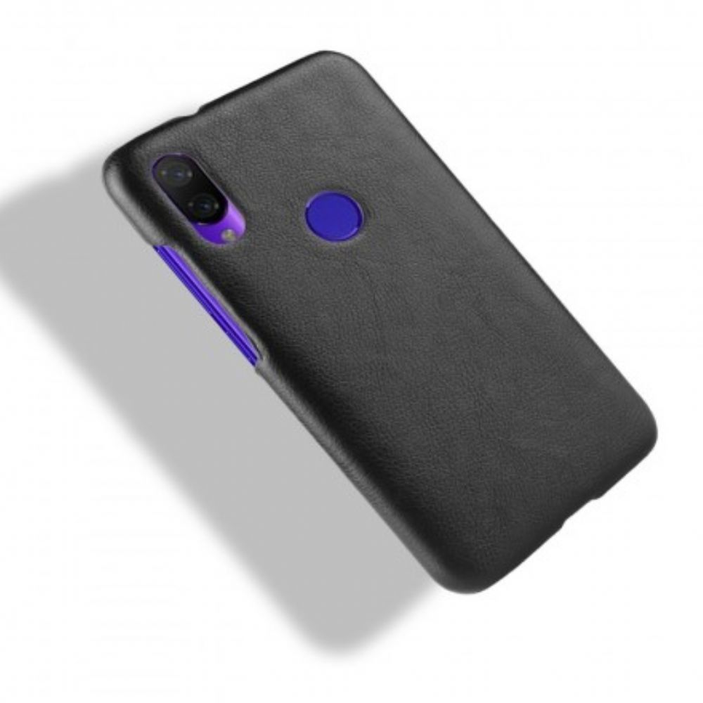 Telefoonhoesje voor Xiaomi Redmi Note 7 Lichi-leereffect