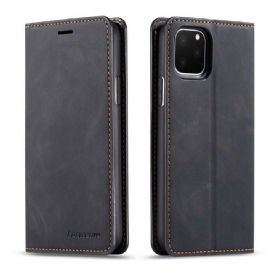 Bescherming Hoesje voor iPhone 11 Pro Max Folio-hoesje Lederen Effect Forwenw