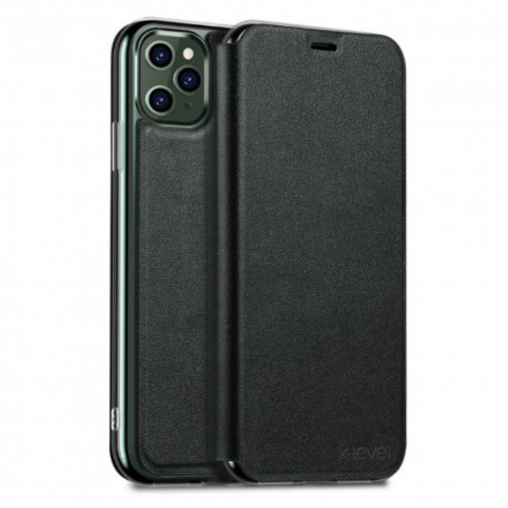 Bescherming Hoesje voor iPhone 11 Pro Max Folio-hoesje Shandoo Series X-level