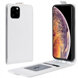 Folio-hoesje voor iPhone 11 Pro Max Flip Case Opvouwbaar Leereffect