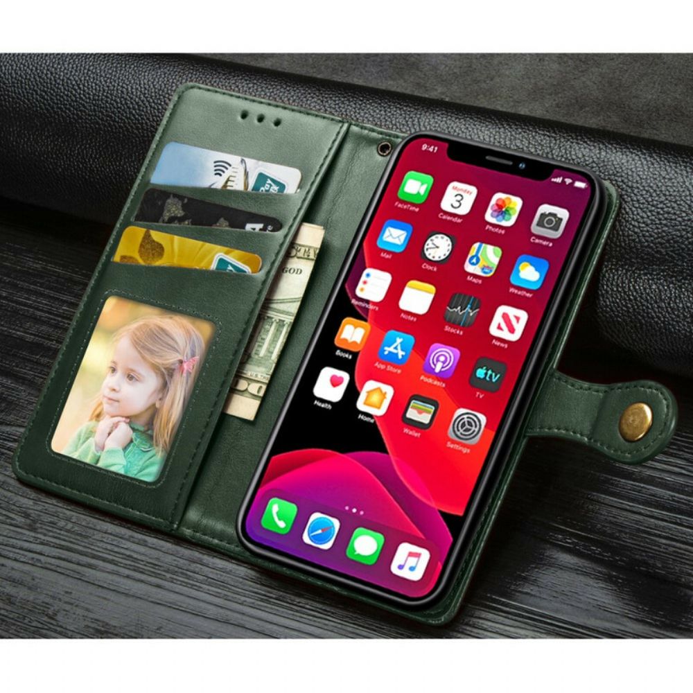 Folio-hoesje voor iPhone 11 Pro Max Premium Ontwerp