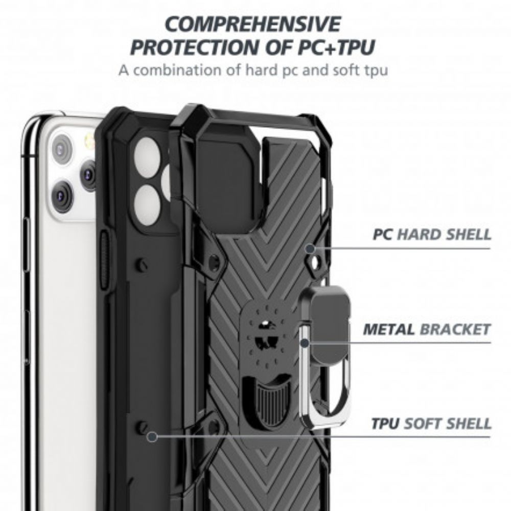 Hoesje voor iPhone 11 Pro Max Afneembare Ringsteun