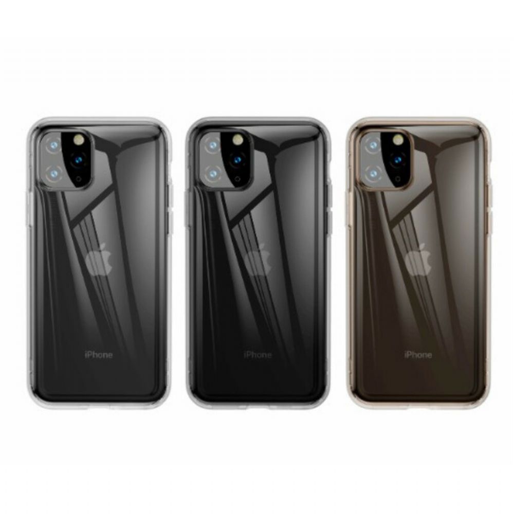 Hoesje voor iPhone 11 Pro Max Clear Silicone Plus