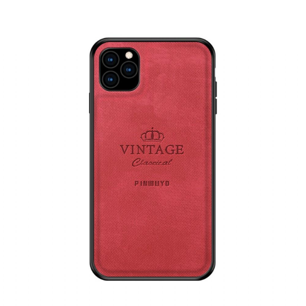 Hoesje voor iPhone 11 Pro Max Eervolle Vintage Pinwuyo