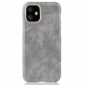 Hoesje voor iPhone 11 Pro Max Litchi-leereffect