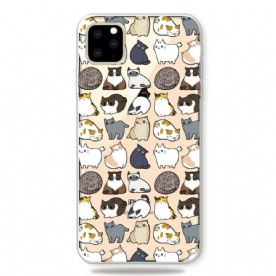 Hoesje voor iPhone 11 Pro Max Pro Top Katten