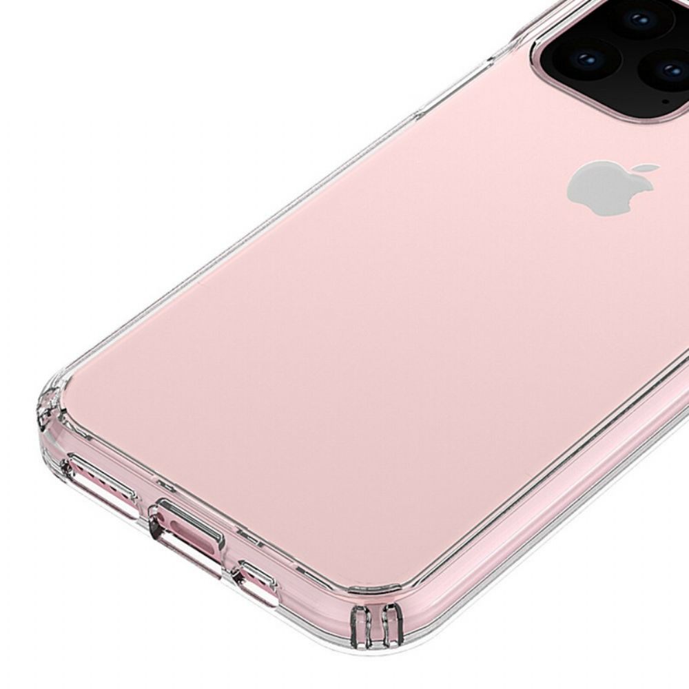 Hoesje voor iPhone 11 Pro Max Transparant Hybride Ontwerp